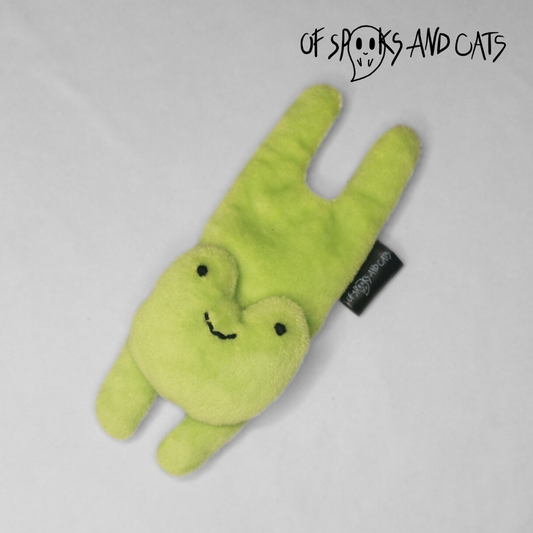 Kantentierchen Froschi - Kantenhocker Deko Frosch Plüsch