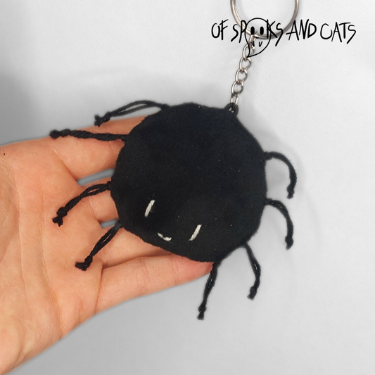 Izzy die Spinne - Mini Kuscheltier Spinne - Schlüsselanhänger - Sammlerstück