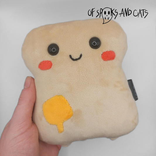 Trixi der Toast - Kleines Kuscheltier Toastbrot Frühstück - Sammlerstück