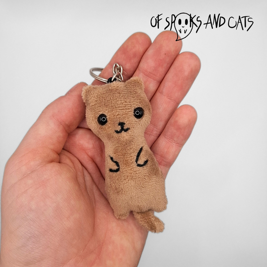 Ori der kleine Otter - Mini Kuscheltier Otter - Schlüsselanhänger - Sammlerstück