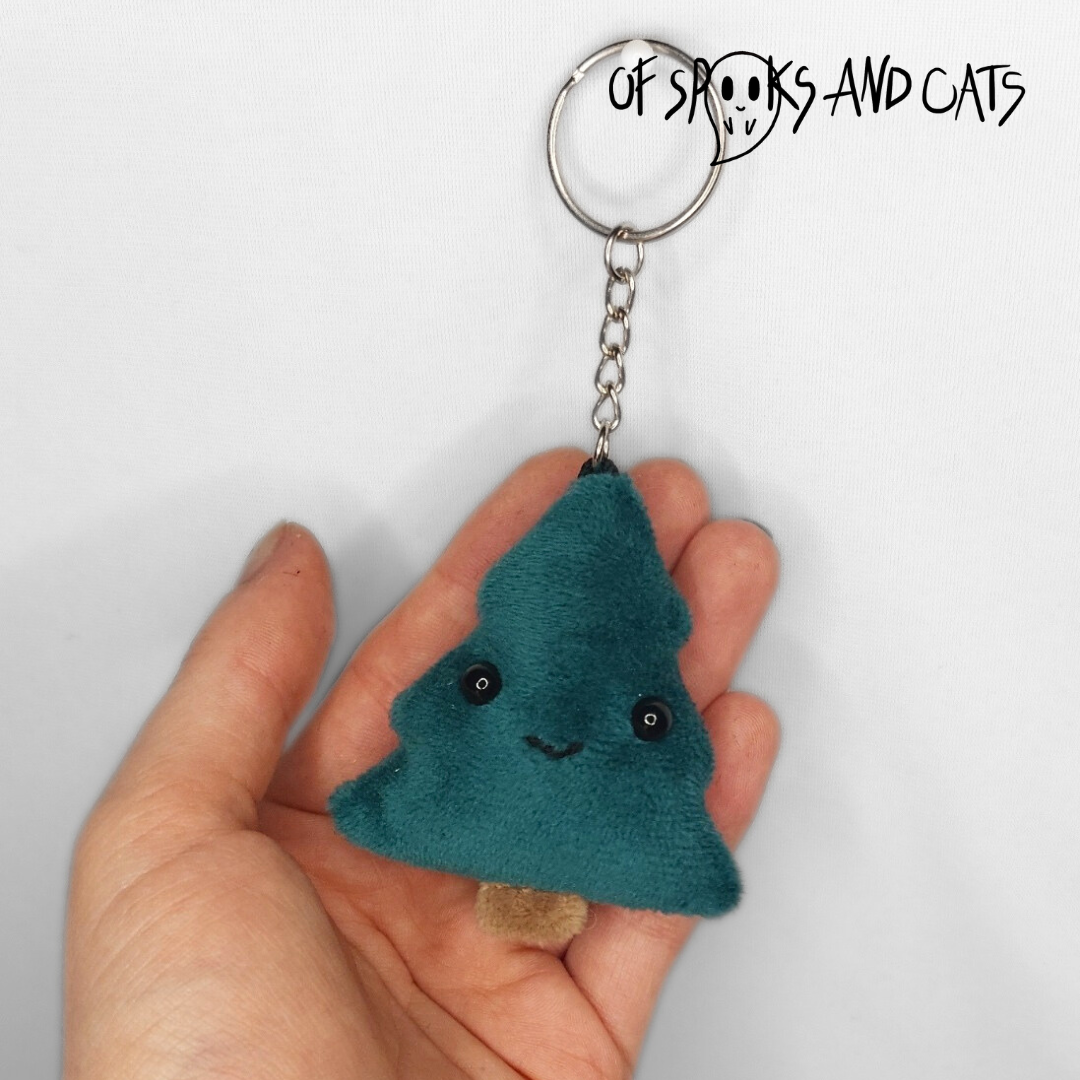 Thea der Tannenbaum - Mini Kuscheltier Christbaum Weihnachten - Schlüsselanhänger - Sammlerstück