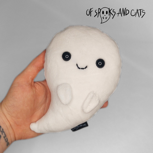 Spuki der kleine Geist - Kleines Kuscheltier Gespenst Halloween Spuk - Sammlerstück