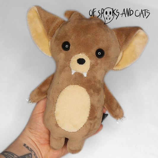 Jori der Werwolf - Kleines Stofftier Werwolf Halloween - Sammlerstück