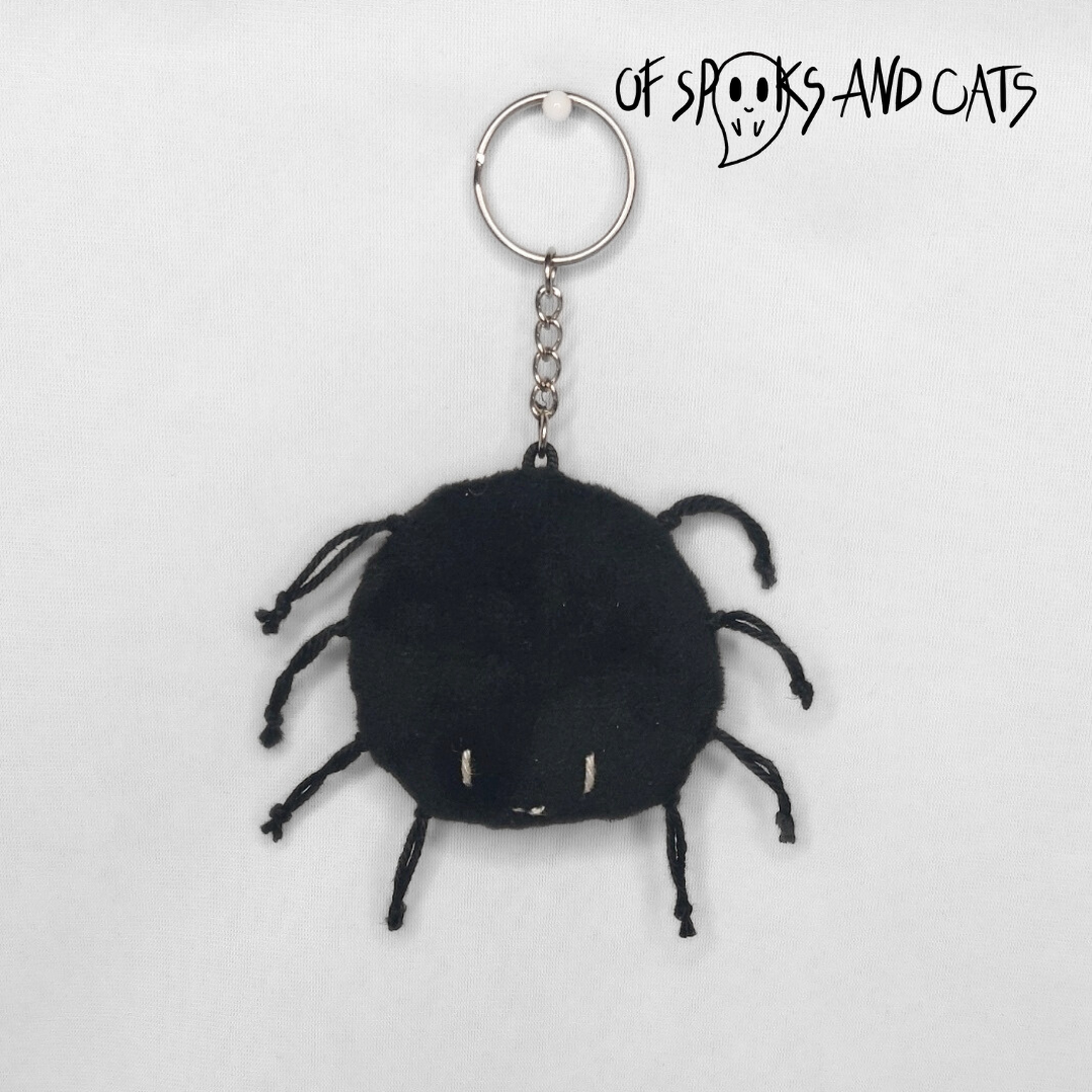 Izzy die Spinne - Mini Kuscheltier Spinne - Schlüsselanhänger - Sammlerstück