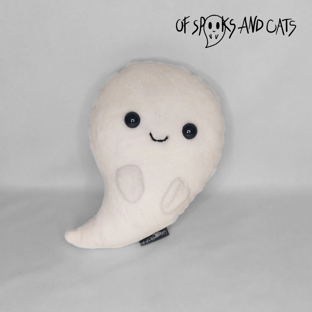 Spuki der kleine Geist - Kleines Kuscheltier Gespenst Halloween Spuk - Sammlerstück