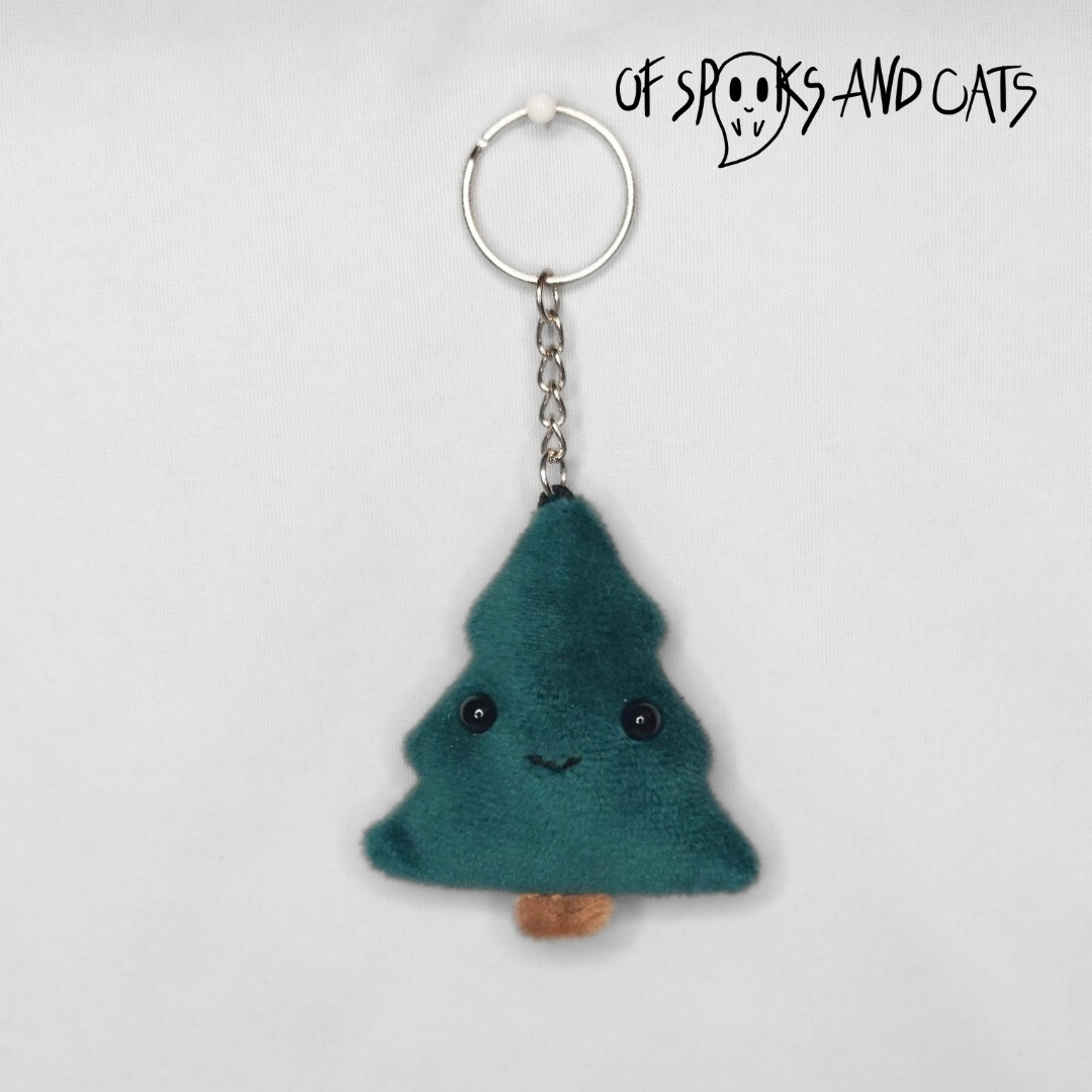 Thea der Tannenbaum - Mini Kuscheltier Christbaum Weihnachten - Schlüsselanhänger - Sammlerstück