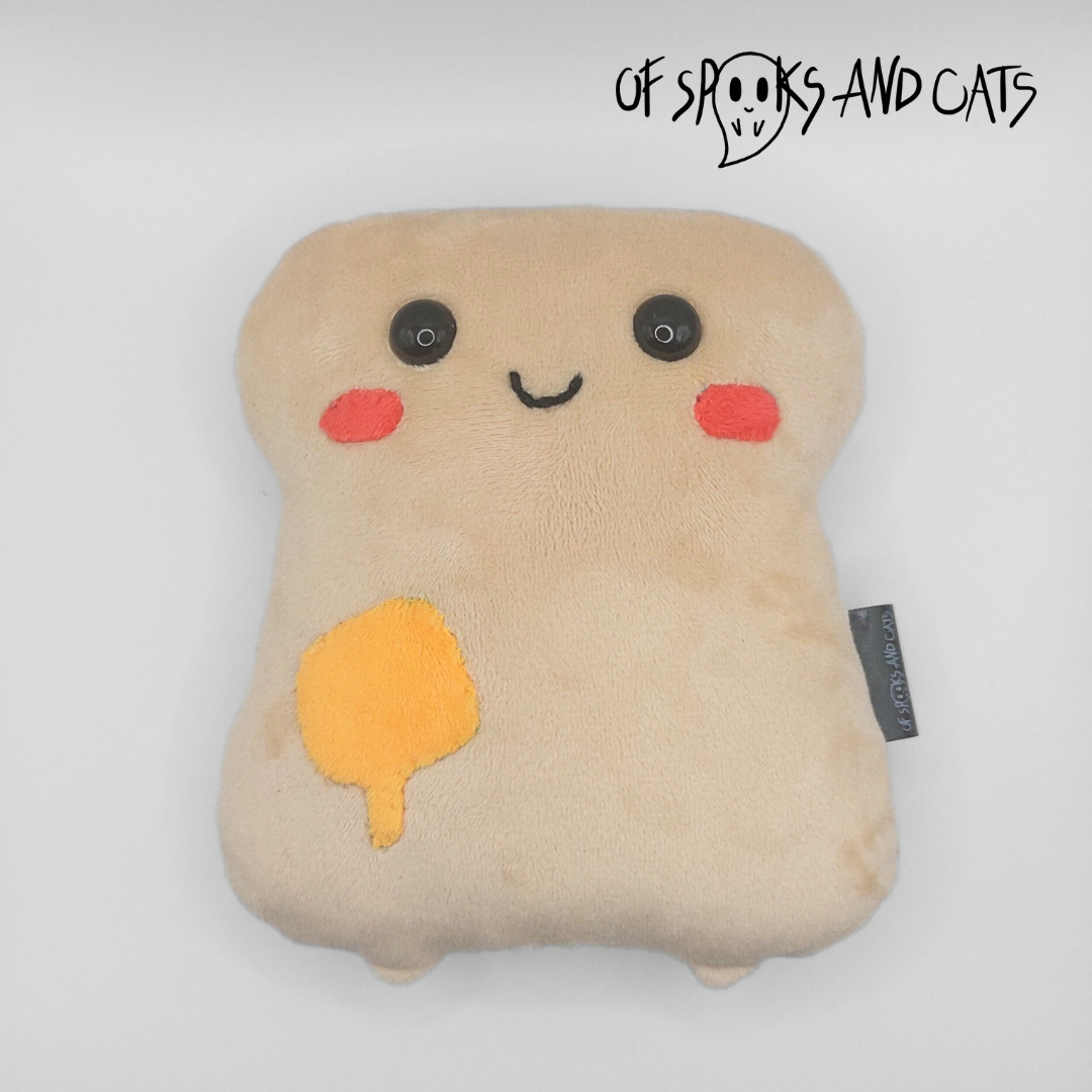 Trixi der Toast - Kleines Kuscheltier Toastbrot Frühstück - Sammlerstück