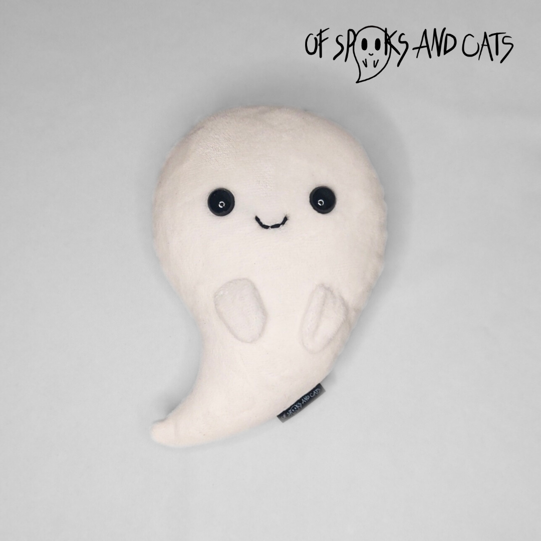 Spuki der kleine Geist - Kleines Kuscheltier Gespenst Halloween Spuk - Sammlerstück
