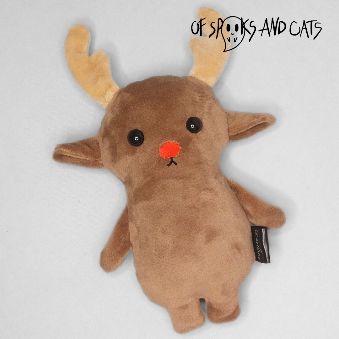 Roli das Rentier - Mittleres Kuscheltier Rentier Weihnachten - Sammlerstück
