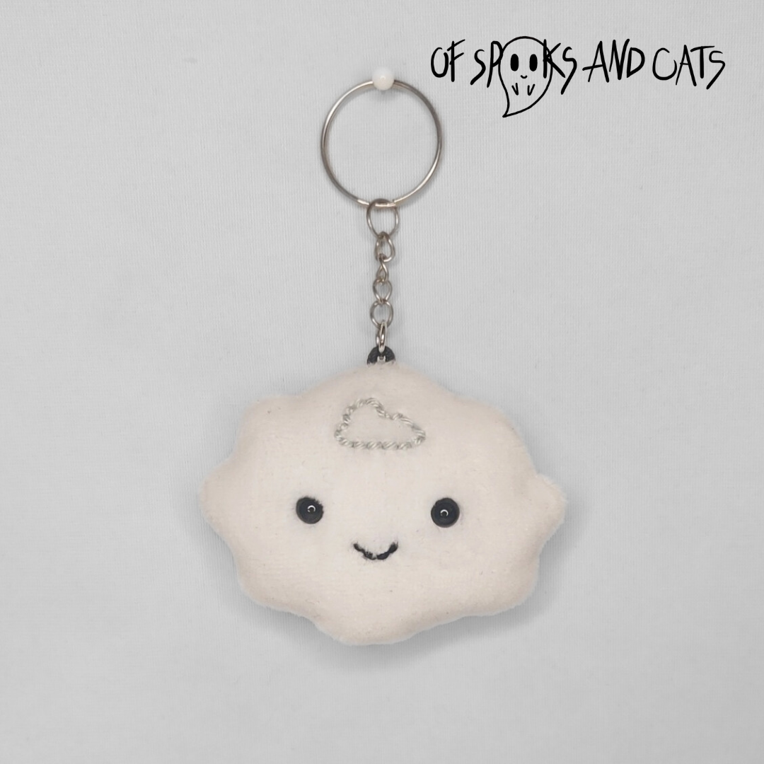 Wölkchen Schlüsselanhänger - Mini Kuscheltier Wolke - Sammlerstück