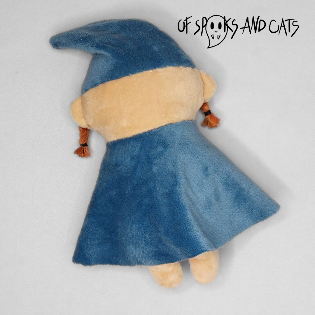 Yuna die Hexe - Kleines Kuscheltier Zauberer Magie Halloween - Sammlerstück