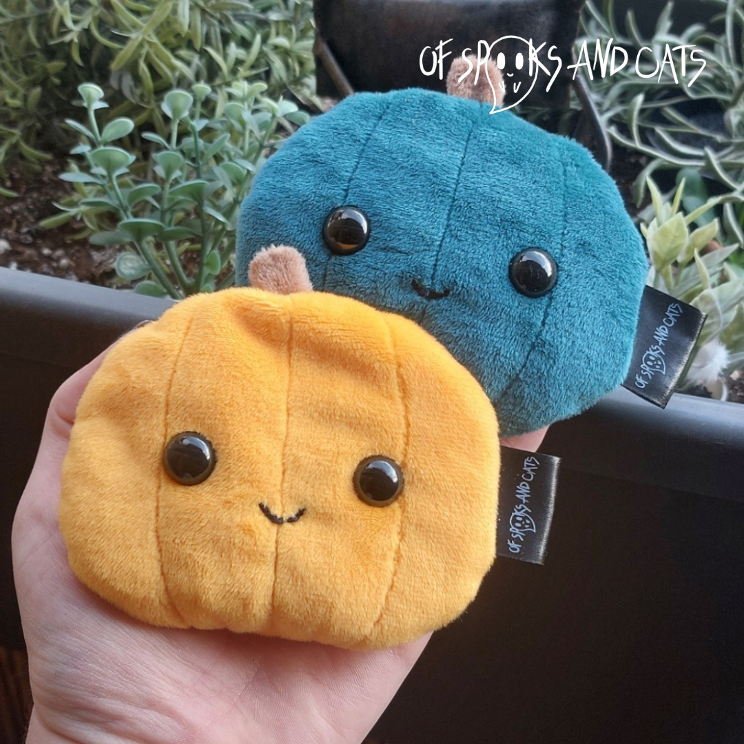 Die Kürbisbrüder - Stresstierchen Kürbis - Sammlerstück