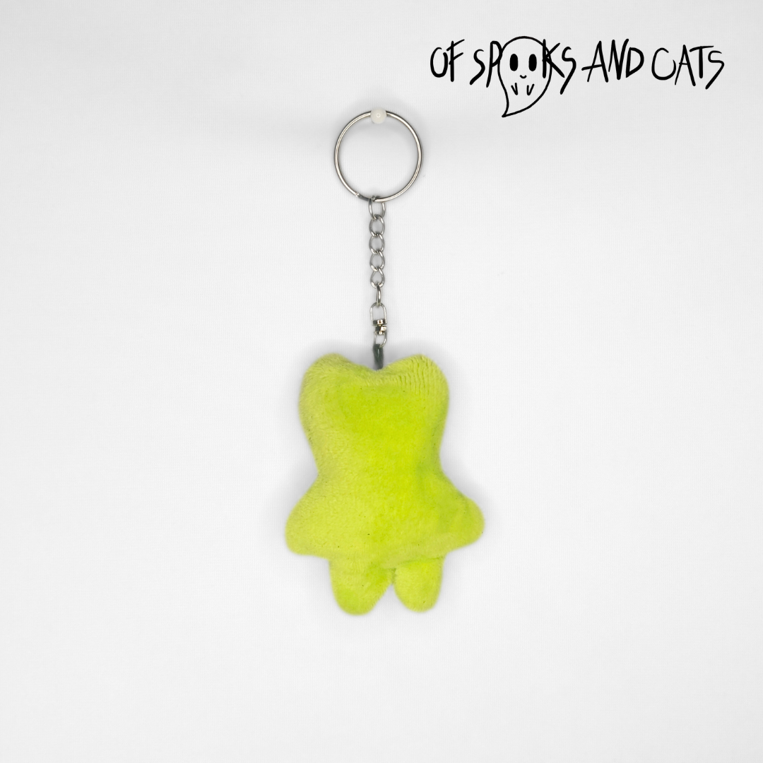 Froschi Schlüsselanhänger - Mini Kuscheltier Frosch