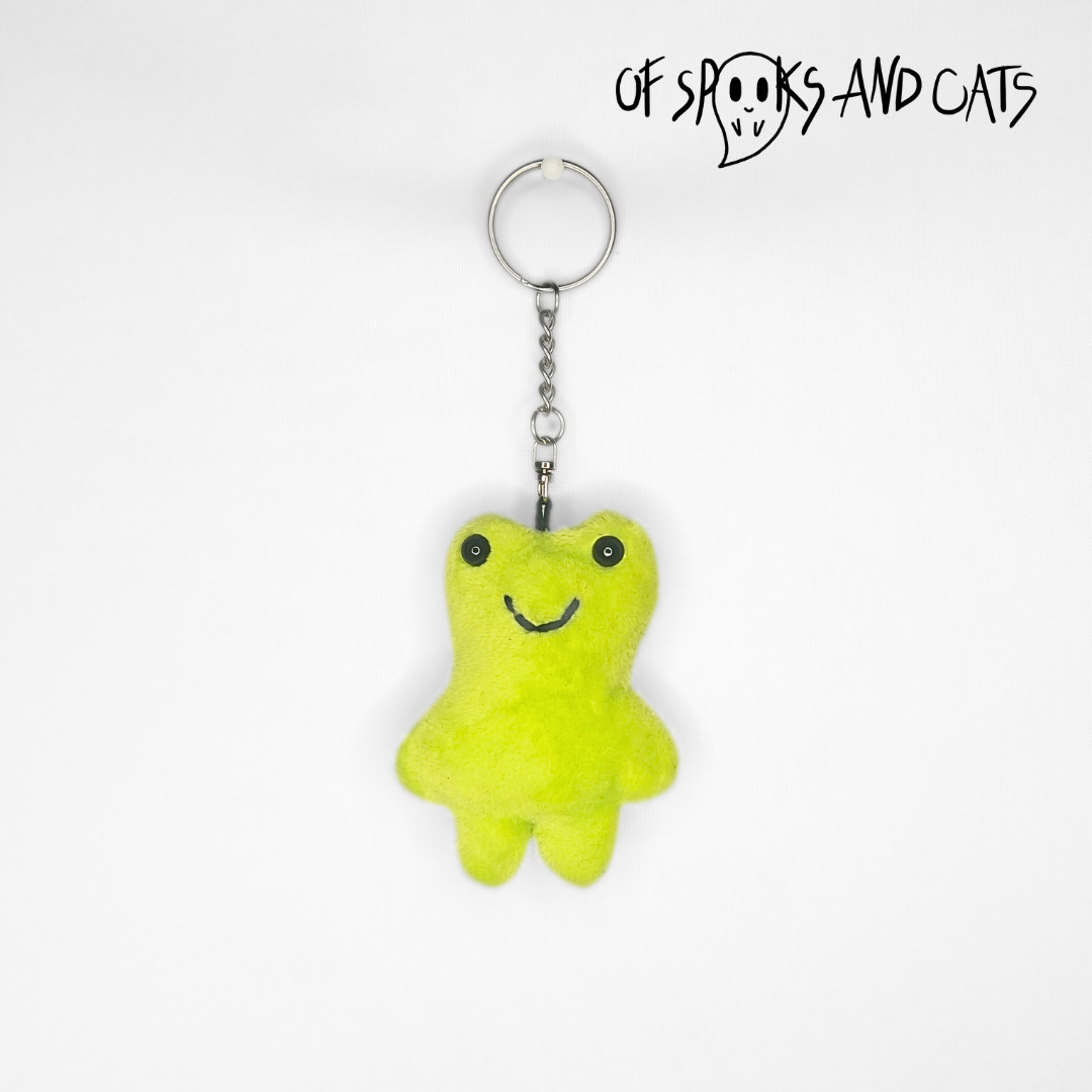 Froschi Schlüsselanhänger - Mini Kuscheltier Frosch