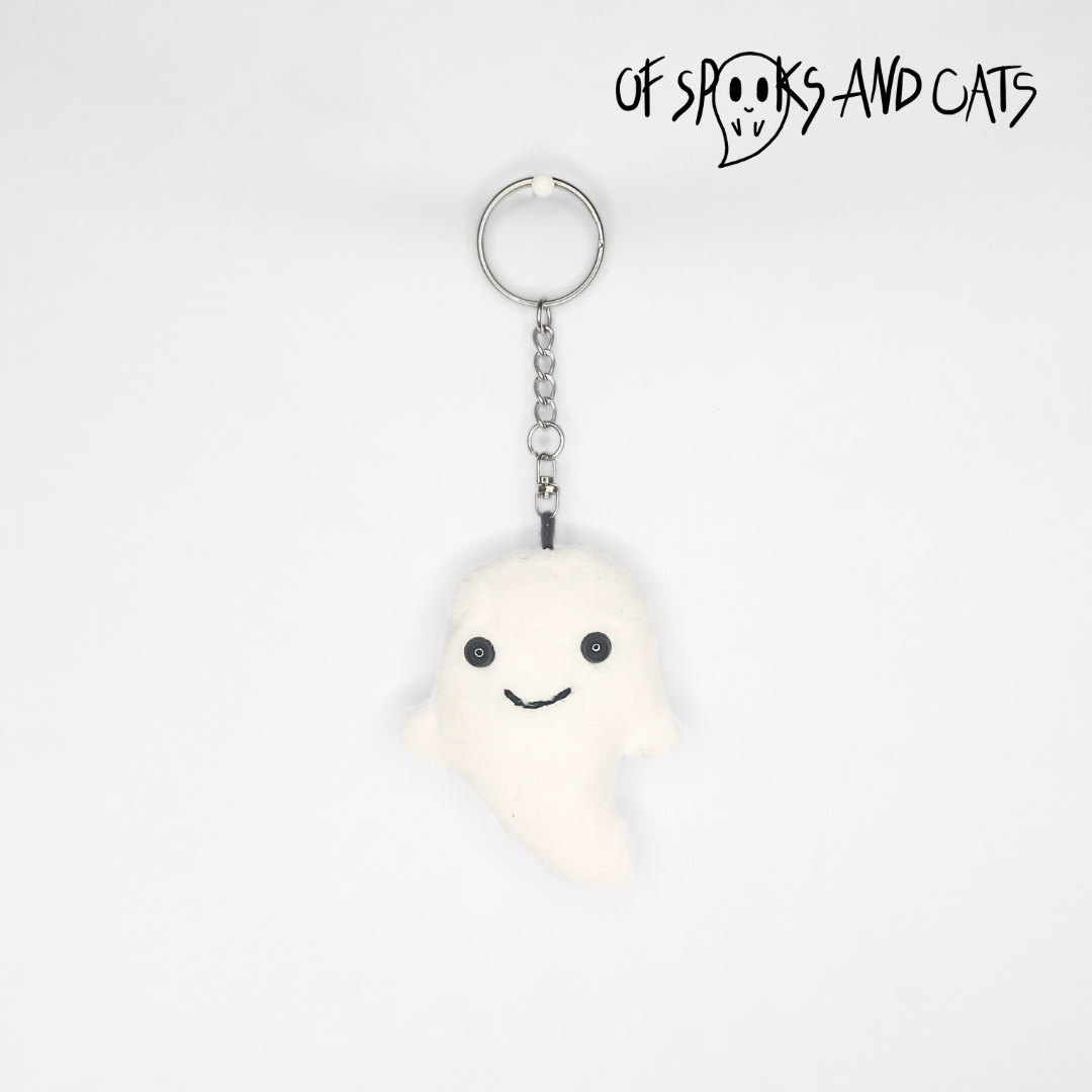 Geistl Schlüsselanhänger - Mini Kuscheltier Geist