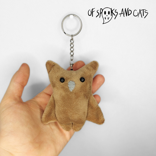 Eugen Schlüsselanhänger - Mini Kuscheltier Eule