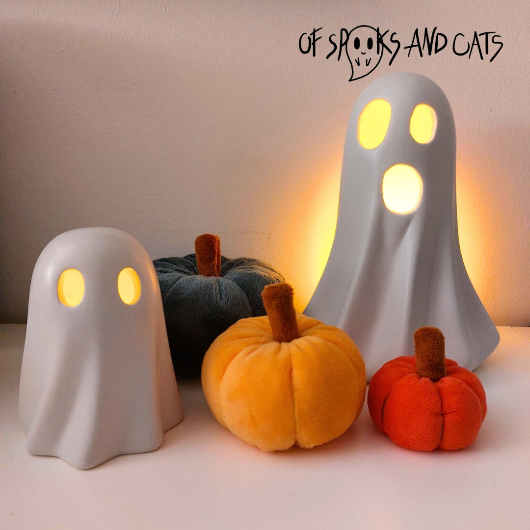 Süße Plüschkürbisse Herbstdeko Halloween