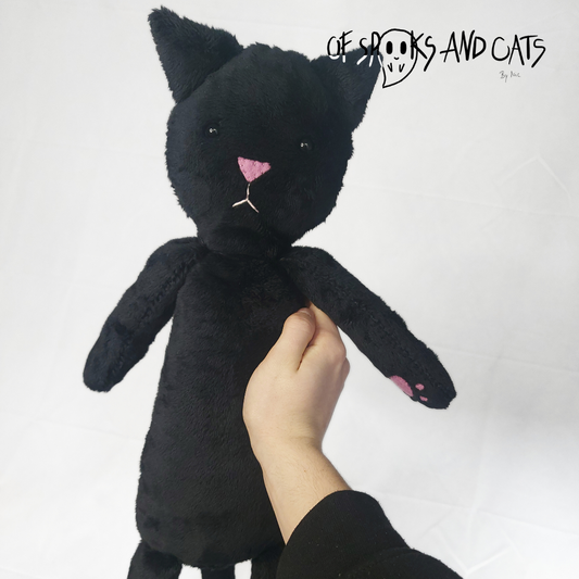 Katzenkumpel Rosa Pfoten - Stofftier Katze