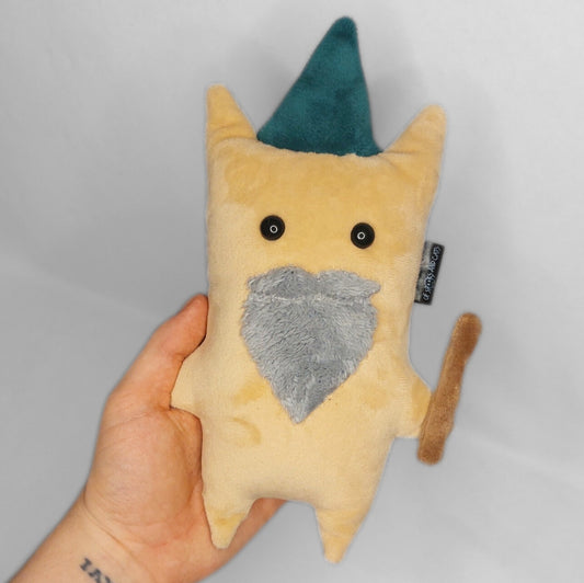 Numio der Waldschrat- Kleines Stofftier Waldzauberer - Sammlerstück