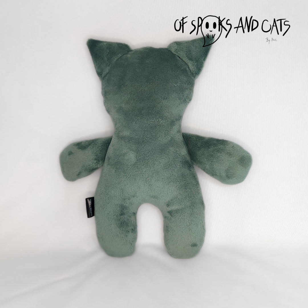 Frank die dicke Sumpfkatze - Plüschtier Katze Sumpfmonster - Sammlerstück