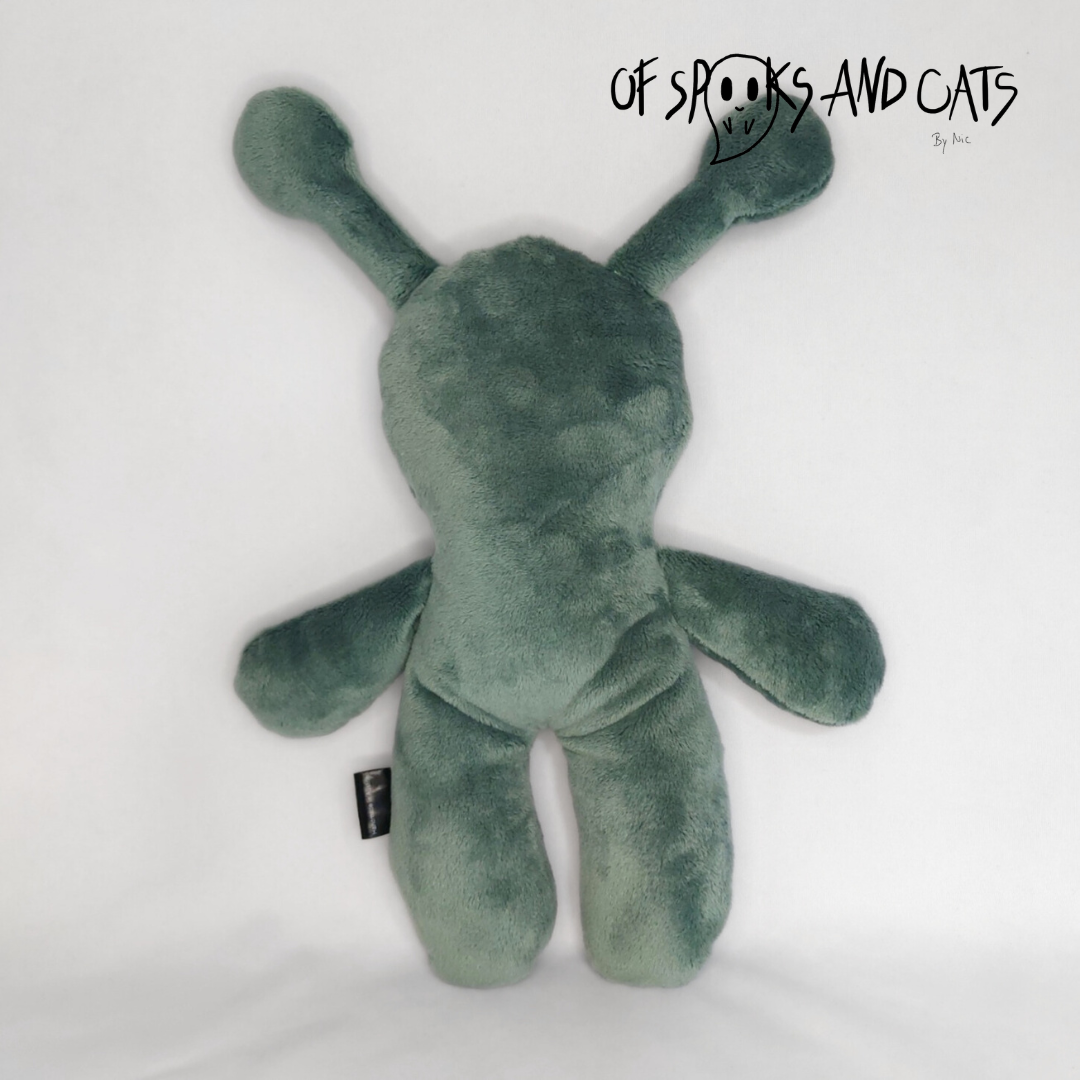 Carl der langbeinige Alien - Plüschtier Alien Sumpfmonster - Sammlerstück