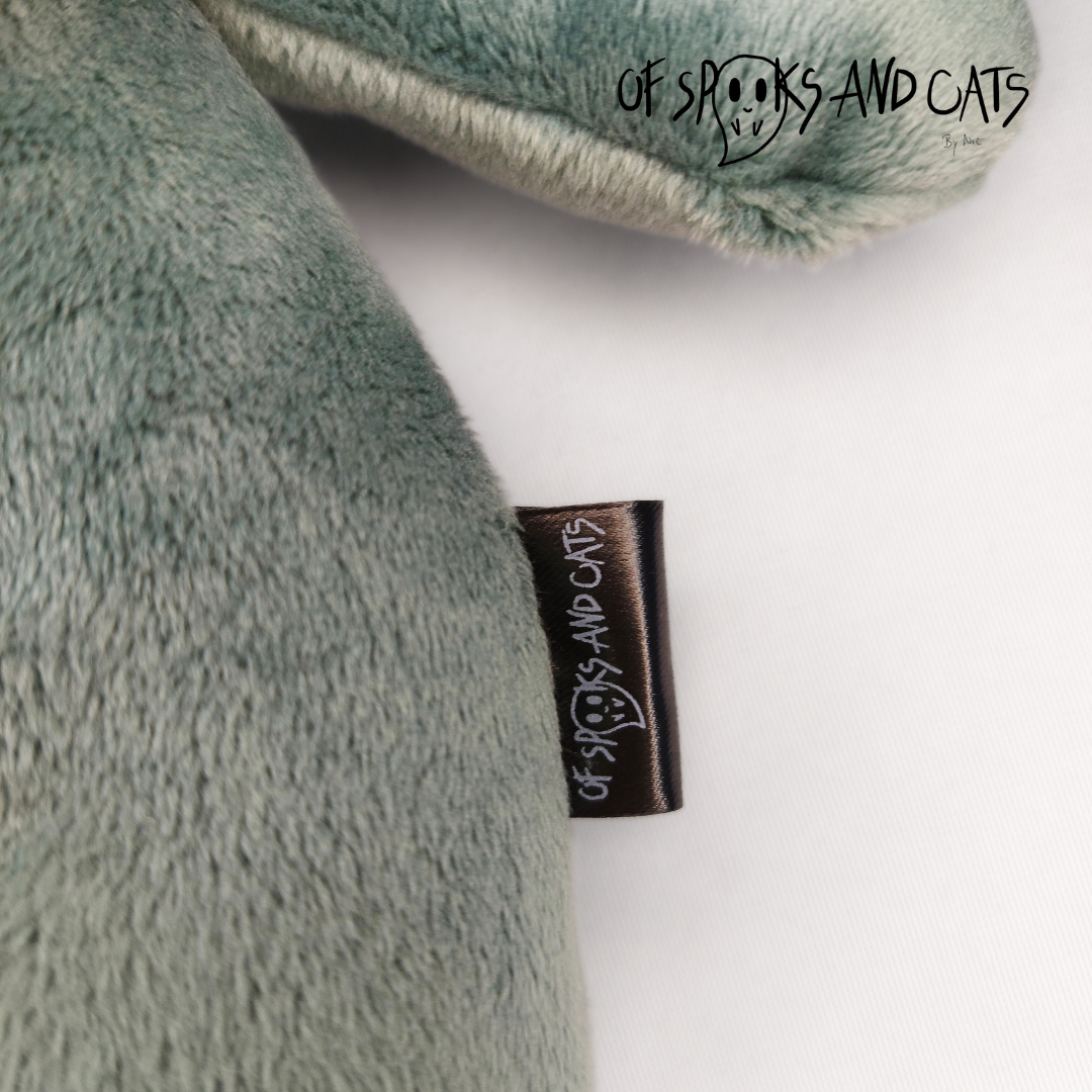 Frank die dicke Sumpfkatze - Plüschtier Katze Sumpfmonster - Sammlerstück