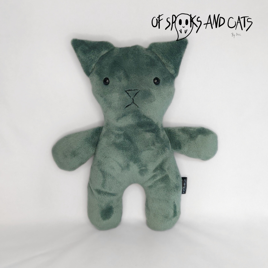 Frank die dicke Sumpfkatze - Plüschtier Katze Sumpfmonster - Sammlerstück
