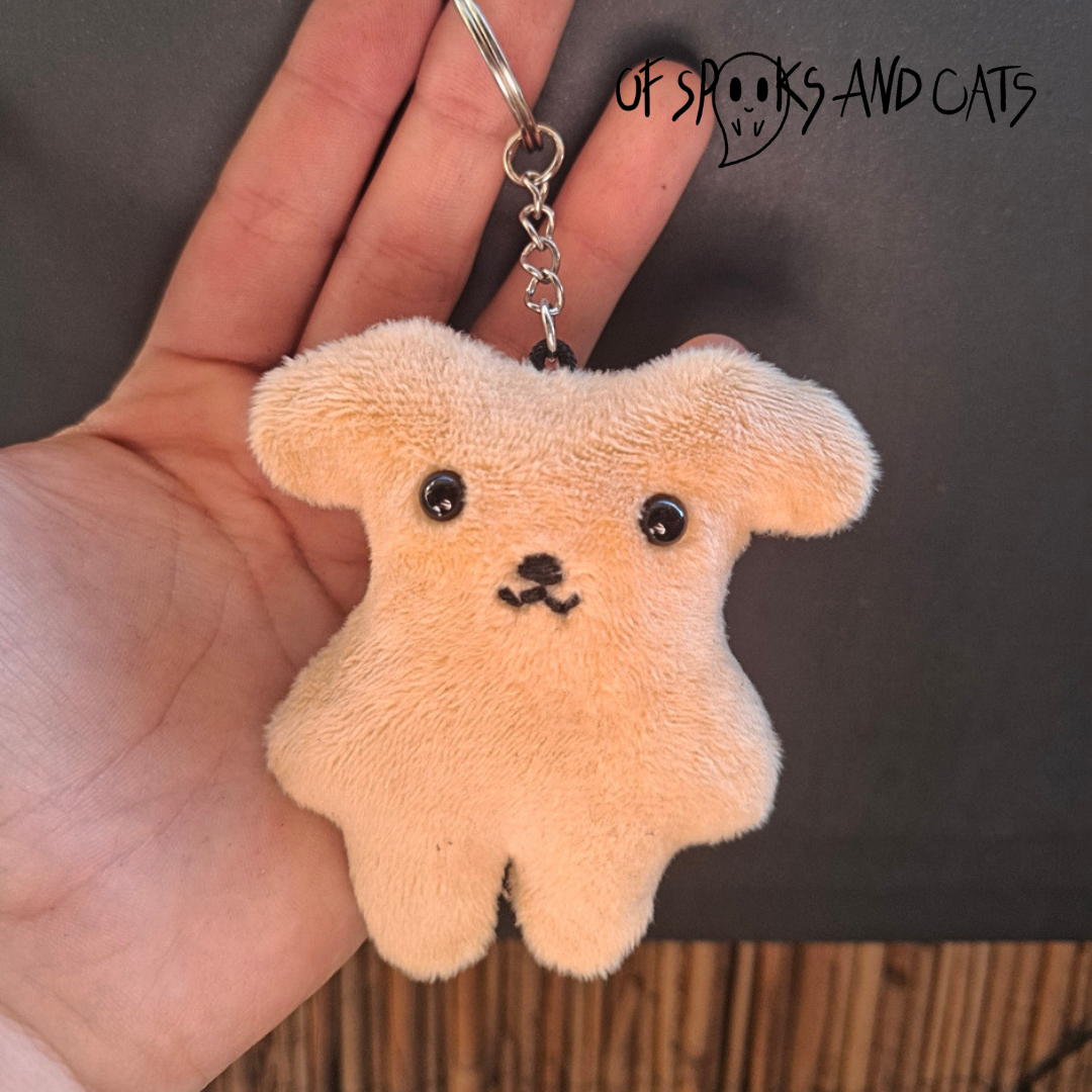 Hannes das Hundi - Mini Kuscheltier Glücksbringer Hund - Schlüsselanhänger - Sammlerstück