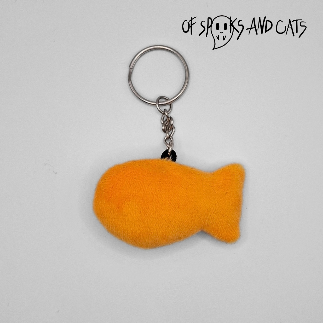 Finn der der kleine Fisch - Mini Kuscheltier Glücksbringer Fisch - Schlüsselanhänger - Sammlerstück