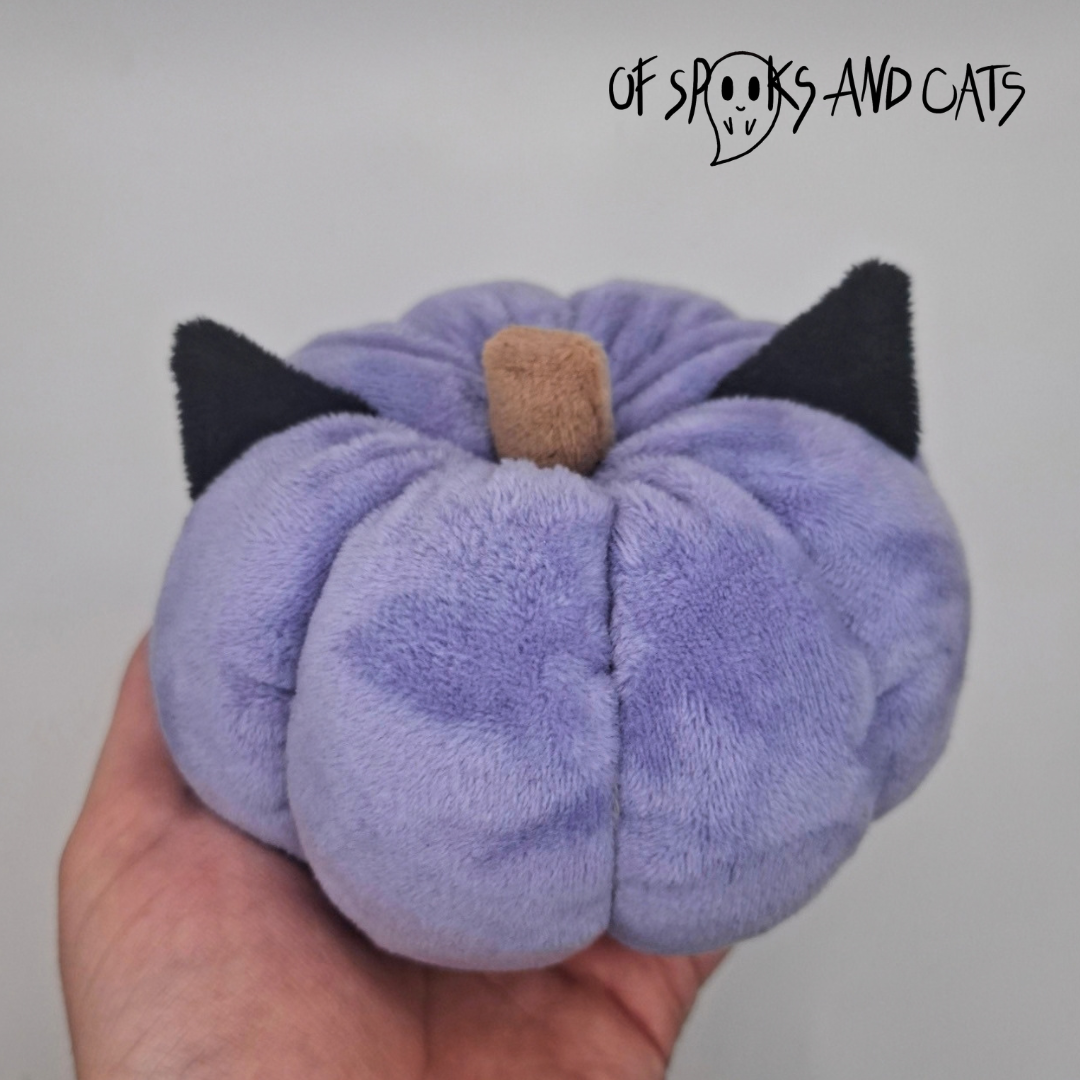 Halloween Plüschkürbisse - Deko Herbst Kürbis - Special Edition Fledermaus und Katze